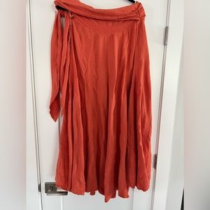 Free People convertible maxi skirt/dress, size M